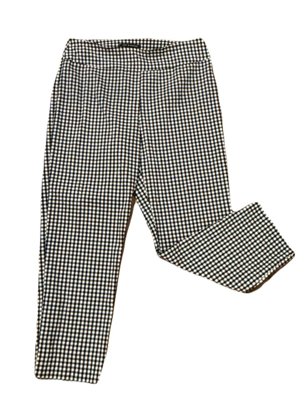 Zac & Rachel Black and White Gingham Pants